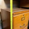 Wooden 2-Drawer Filing Cabinet - 4