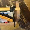 Wooden Caddy with Shoe Care Materials - 12
