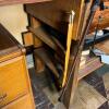 Heavy Duty Wooden Workbench with Drawer & Twin Shelves + Miami Carey Mirror Wall Cabinet - 5