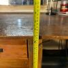 Heavy Duty Wooden Workbench with Drawer & Twin Shelves + Miami Carey Mirror Wall Cabinet - 6