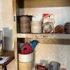 Heavy Duty Wooden Workbench with Drawer & Twin Shelves + Miami Carey Mirror Wall Cabinet - 15