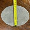 Everlast Metal Hand-Forged Oval Decorative Tray with Engraved Willow Scene - 5
