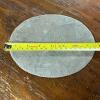 Everlast Metal Hand-Forged Oval Decorative Tray with Engraved Willow Scene - 6
