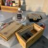 Large Mixed Lot Tools, Hardware & Supplies w/ Metal Toolbox, WD-40, Irwin, Adhesives, Paint - 7