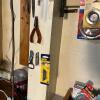 Large Mixed Lot Tools, Hardware & Supplies w/ Metal Toolbox, WD-40, Irwin, Adhesives, Paint - 9