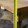 Rustic Handmade Wood Table - 3