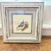 Mixed Framed Miniature Artworks: Handcrafted Silhouettes, Embroidery and Prints - 2