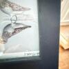 Mixed Framed Miniature Artworks: Handcrafted Silhouettes, Embroidery and Prints - 14