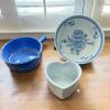 Lot of 3 Decorative Ceramic Bowls