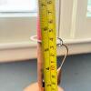 Mid-Century Robinson Copper Courting Candleholder w/ 3 Decorative inserts - 9