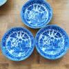 Vintage Japanese Blue Willow Assorted Dinnerware Set, 10 Pieces - 6