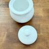 Polish Bolesławiec Oval Serving Dish & Classic with White Creamer Sugar Set - 6