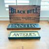 Set of 3 Wooden Wall Signs