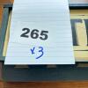 Set of 3 Wooden Wall Signs - 10