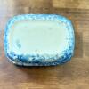 Hand-Painted Ceramic Soap Dish with Blueberry Design and Wooden soap dish - 2