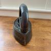 Enterprise Mfg Co No. 50 Antique Cast Iron Sad Iron, Removable Wood Handle - 2