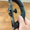 Enterprise Mfg Co No. 50 Antique Cast Iron Sad Iron, Removable Wood Handle - 5