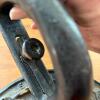 Enterprise Mfg Co No. 50 Antique Cast Iron Sad Iron, Removable Wood Handle - 6
