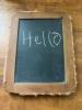 Antique L.E. Moran Co. Student Slate Chalkboard Set - 2