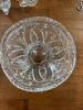 Miniature Vintage Pressed Glass Punch Bowl Set w/6 Cups - 3