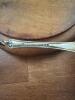 Antique Butter Serving Set: Blue Willow Dish, Wooden Paddle - 4