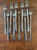 Wm. A. Rogers Oneida Ltd. Silver-Plated Seafood/Cocktail Forks