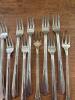 Wm. A. Rogers Oneida Ltd. Silver-Plated Seafood/Cocktail Forks - 2