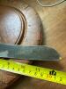Vintage Wire Hen Egg Basket, Breadboard and Knife - 14