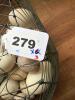 Vintage Wire Hen Egg Basket, Breadboard and Knife - 15