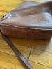 Brown & Black Leather Bags, 3 Pairs Women's Leather Gloves - 10