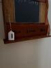 Wall-Mounted Mail Organizer with Chalkboard - 7