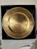 Cellini Set of 4 Gold Beaded Edge Charger Plates - 3