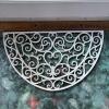 Half-Round Cast Iron Door Matt