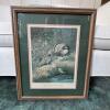 18"x21" 1944 Lynn Bogue Hunt "Ruffed Grouse and Woodcock" Framed Print