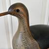 Hand-Carved Wooden Shorebird Decoy - 2