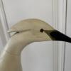 Hand-Carved Wooden Egret or Heron Sculpture - 4