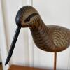 Hand-Carved Shorebird Decoy with Maker&rsquo;s Mark - 2