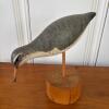 Carved Wooden Spotted Sandpiper Decoy by Sandy Burn - 2