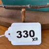 Pair of Handcrafted Wooden Birdhouses One Signed By Artist - 9