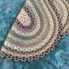 30" x 21" Oval Braided Area Rug - 3