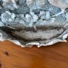 Resin Wall-Mounted Ceramic Planter with Bird and Floral Motif - 3