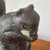 Vintage Concrete Squirrel Garden Statue - 2