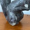 Vintage Concrete Squirrel Garden Statue - 3