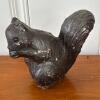 Vintage Concrete Squirrel Garden Statue - 4