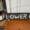 Hand-Painted Rustic "Flower Garden" Wooden Sign - 2
