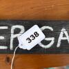 Hand-Painted Rustic "Flower Garden" Wooden Sign - 7