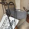 Garden Decor Lot in Half Whiskey Barrel - 4