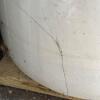 Antique 8-Gallon Stoneware Crock with Blue Shield Flower Mark - 3