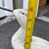 Decorative Wooden Shorebird Decoy on Bark Wood Base - 6