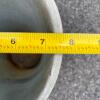 Decorative Concrete Planter Pot with Rose Relief Band - 5